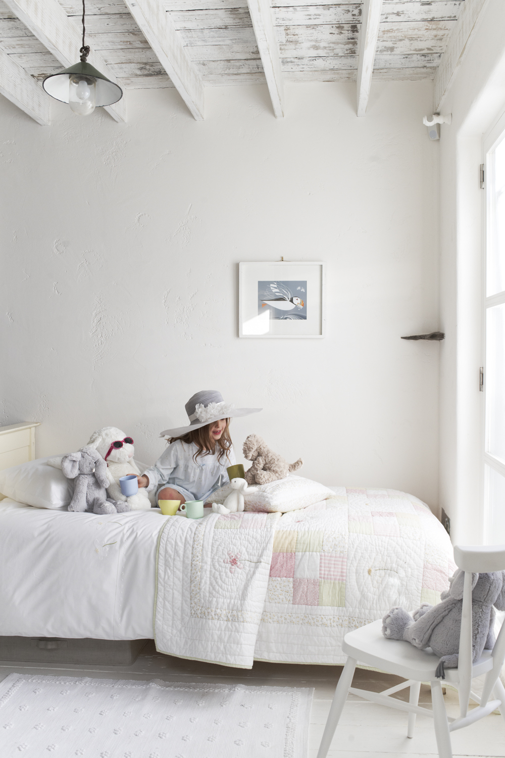 white company kids bed