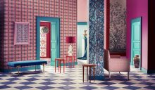 Arabella McNie and Chris Everard shoot London Design Week ’19 campaign for Design Centre Chelsea Harbour